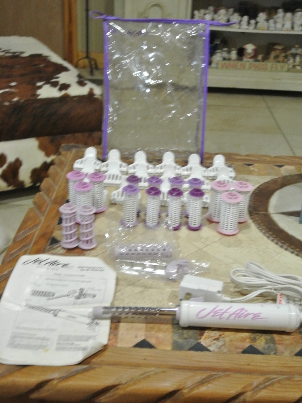 VINTAGE JET AIRE 4 IN 1 HOT AIR ROLLER SET